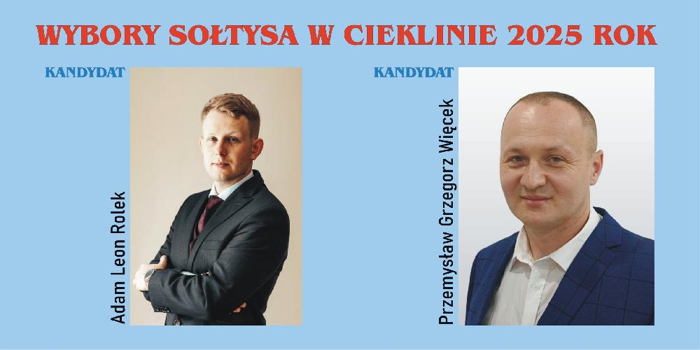 Wybory sołtysa w Cieklinie - 23 listopada 2025 Wybory sołtysa w Cieklinie - 23 listopada 2025