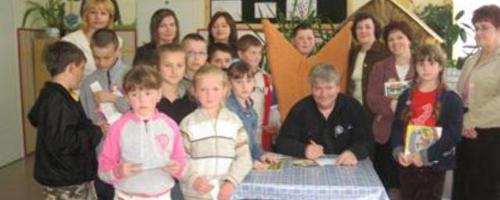 „Spotkanie z pisarzem” „Spotkanie z pisarzem”