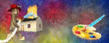 20lat Państwowej Straży Pożarnej - jak nas widzą, tak nas malują 20lat Państwowej Straży Pożarnej - jak nas widzą, tak nas malują