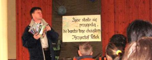 „Spotkanie z pisarzem” „Spotkanie z pisarzem”