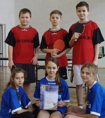 GMINNY TURNIEJ TENISA STOŁOWEGO GMINNY TURNIEJ TENISA STOŁOWEGO
