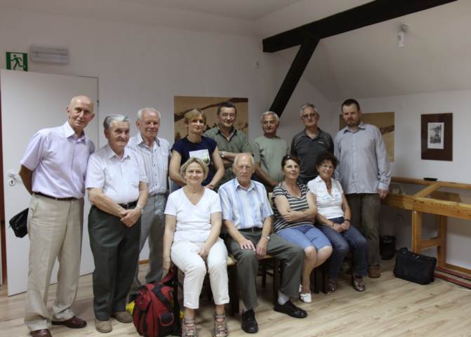 Narciarze z Krosna i Iwonicza Zdroju w Cieklińskim Muzeum Narciarstwa Narciarze z Krosna i Iwonicza Zdroju w Cieklińskim Muzeum Narciarstwa