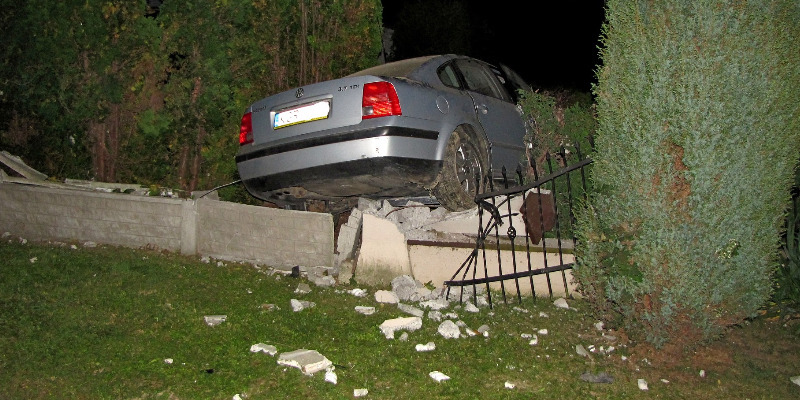 Wypadek w Cieklinie na drodze Jasło-Folusz Wypadek w Cieklinie na drodze Jasło-Folusz