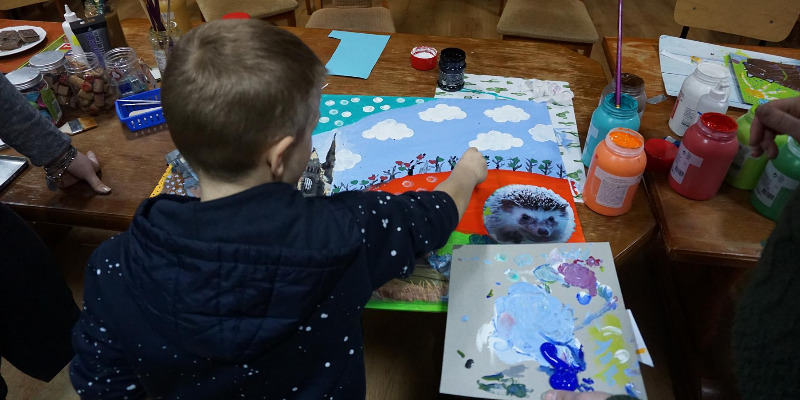 Zajęcia świetlicowe w Cieklinie Zajęcia świetlicowe w Cieklinie