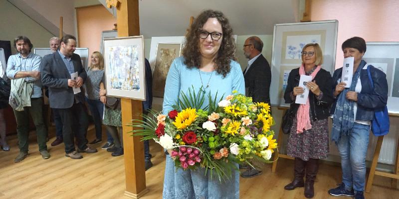 Wystawa prac Natalii Fischer otwarta Wystawa prac Natalii Fischer otwarta