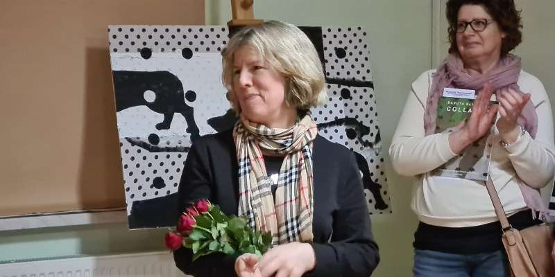 Wernisaż wystawy pt. „PASTEL I COLLAGE” Danuty Słyś-Tohl Wernisaż wystawy pt. „PASTEL I COLLAGE” Danuty Słyś-Tohl