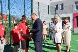 Uroczyste oddanie do użytkowania boisk wielofunkcyjnych - Gmina Dębowiec