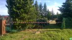 Dachowanie samochodu osobowego - Cieklin