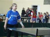 POWIATOWE IGRZYSKA MŁODZIEŻY SZKOLNEJ W TENISIE STOŁOWYM W KATEGORII DZIEWCZĄT