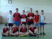 SZKOŁA PODSTAWOWA Z CIEKLINA NAJLEPSZA W POWIECIE W MINI PIŁCE SIATKOWEJ CHŁOPCÓW