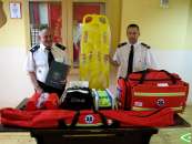 OSP w Cieklinie otrzymało defibrylator i zestaw ratownictwa medycznego