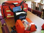 OSP w Cieklinie otrzymało defibrylator i zestaw ratownictwa medycznego