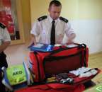 OSP w Cieklinie otrzymało defibrylator i zestaw ratownictwa medycznego