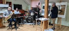 Wernisaż wystawy malarstwa Tadeusza Łuczejko z jazzowym akcentem