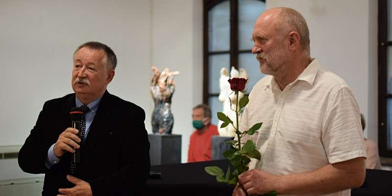 Wernisaż rzeźby Bogdana Samborskiego - fotorelacja Wernisaż rzeźby Bogdana Samborskiego - fotorelacja