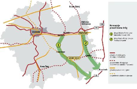 Nowy Sącz i Gorlice rywalizują o budowę dróg ekspresowych
