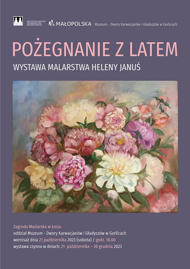 HELENA JANUŚ „POŻEGNANIE Z LATEM” / WYSTAWA MALARSTWA HELENA JANUŚ „POŻEGNANIE Z LATEM” / WYSTAWA MALARSTWA