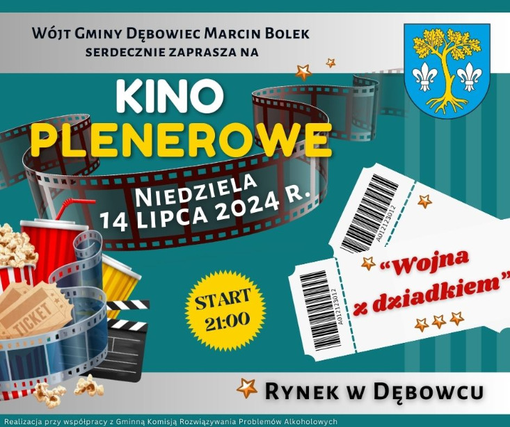 Kino plenerowe w Dębowcu Kino plenerowe w Dębowcu