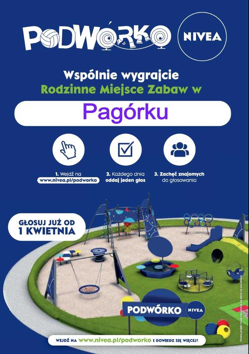 Nowoczesny plac zabaw ufundowany przez Nivea – oddajmy głos! Nowoczesny plac zabaw ufundowany przez Nivea – oddajmy głos!