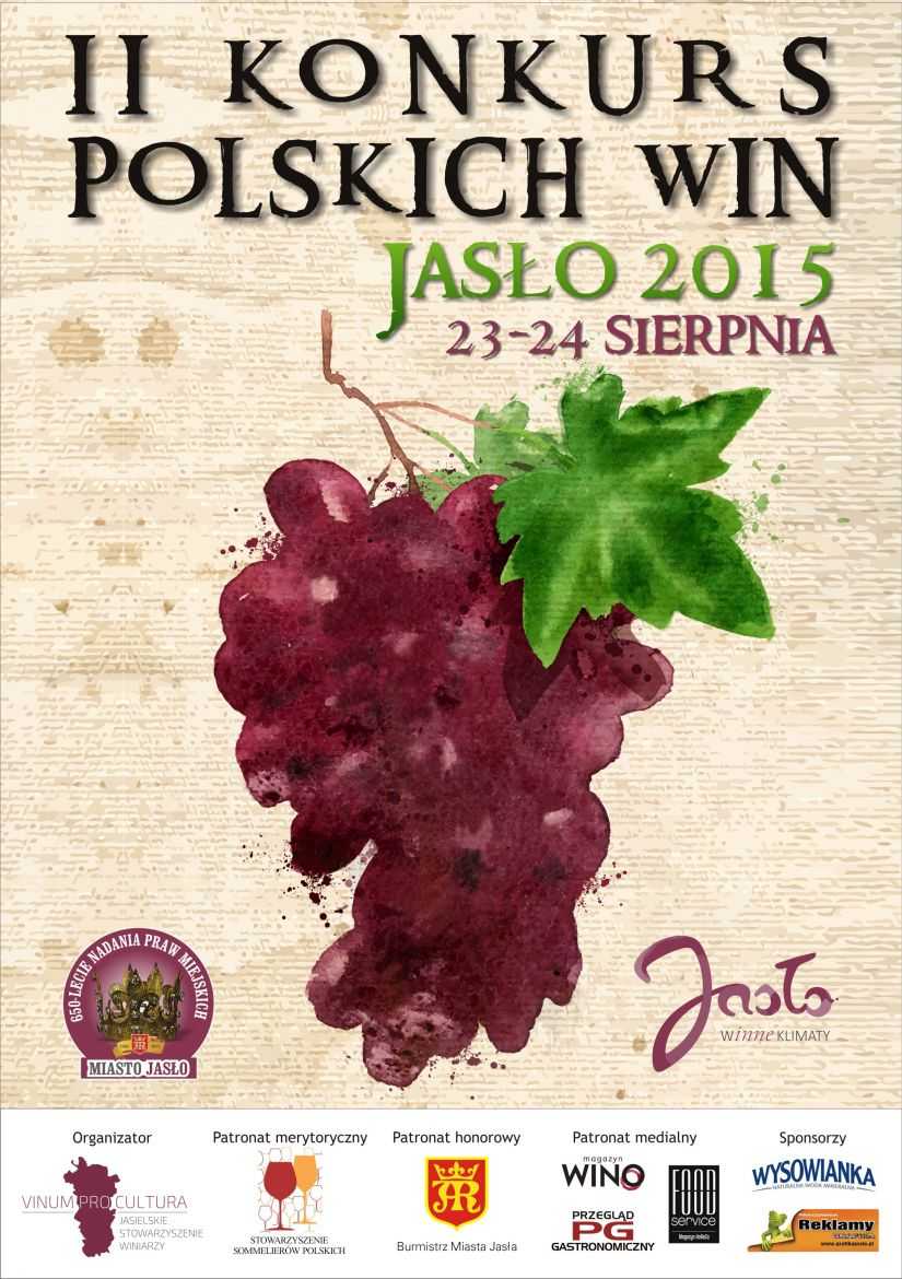 II Konkurs Polskich Win Jasło 2015 II Konkurs Polskich Win Jasło 2015