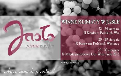 Zaproszenie na winne klimaty w Jaśle Zaproszenie na winne klimaty w Jaśle