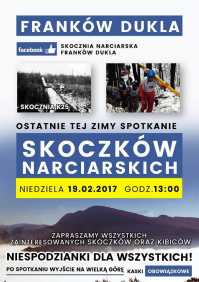 Skocznia Narciarska Franków Dukla - ostatnie spotkanie tej zimy