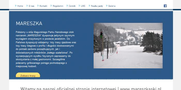 Wyciąg narciarski Mareszka - Świątkowa Wielka Wyciąg narciarski Mareszka - Świątkowa Wielka