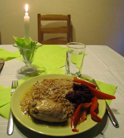 Zrazy wieprzowe z pieczarkami Zrazy wieprzowe z pieczarkami